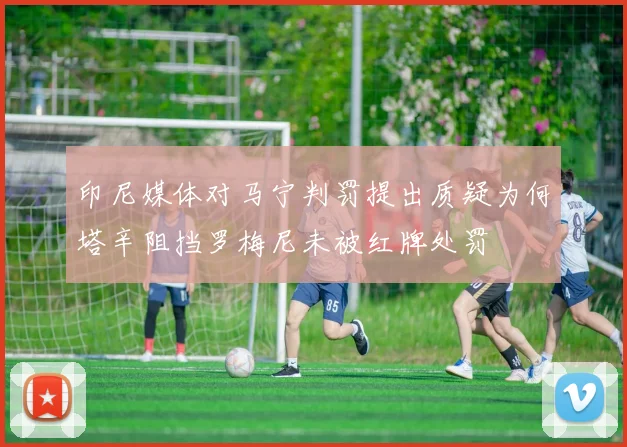 印尼媒体对马宁判罚提出质疑为何塔辛阻挡罗梅尼未被红牌处罚