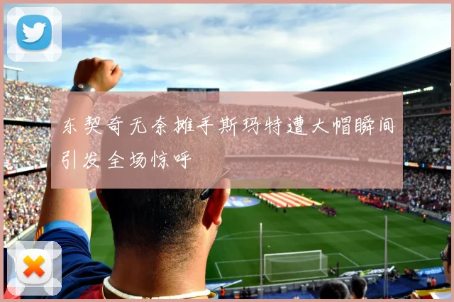 东契奇无奈摊手斯玛特遭大帽瞬间引发全场惊呼